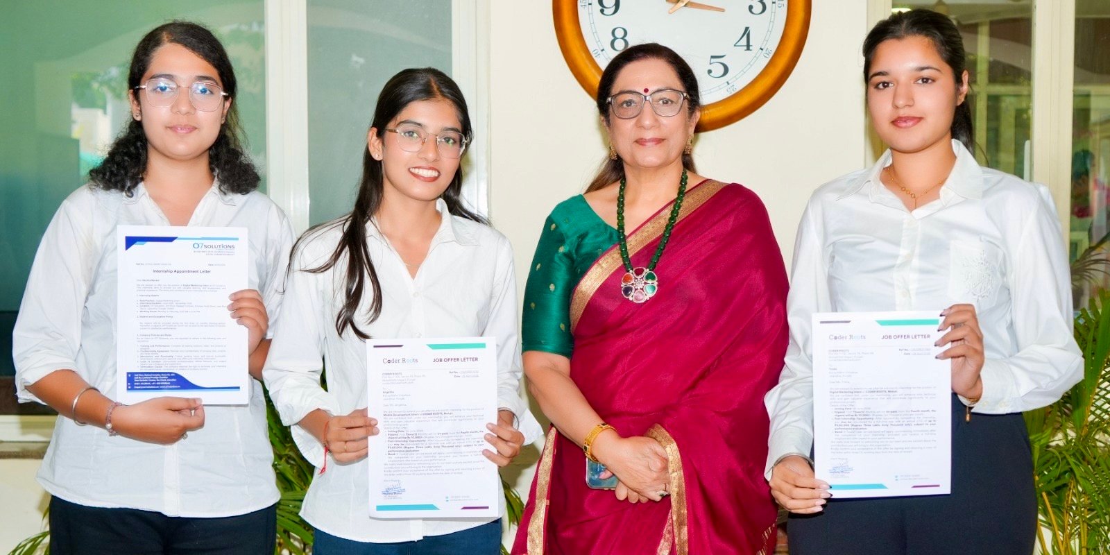 KMV students secure prestigious paid Internships at Top Tech Firms