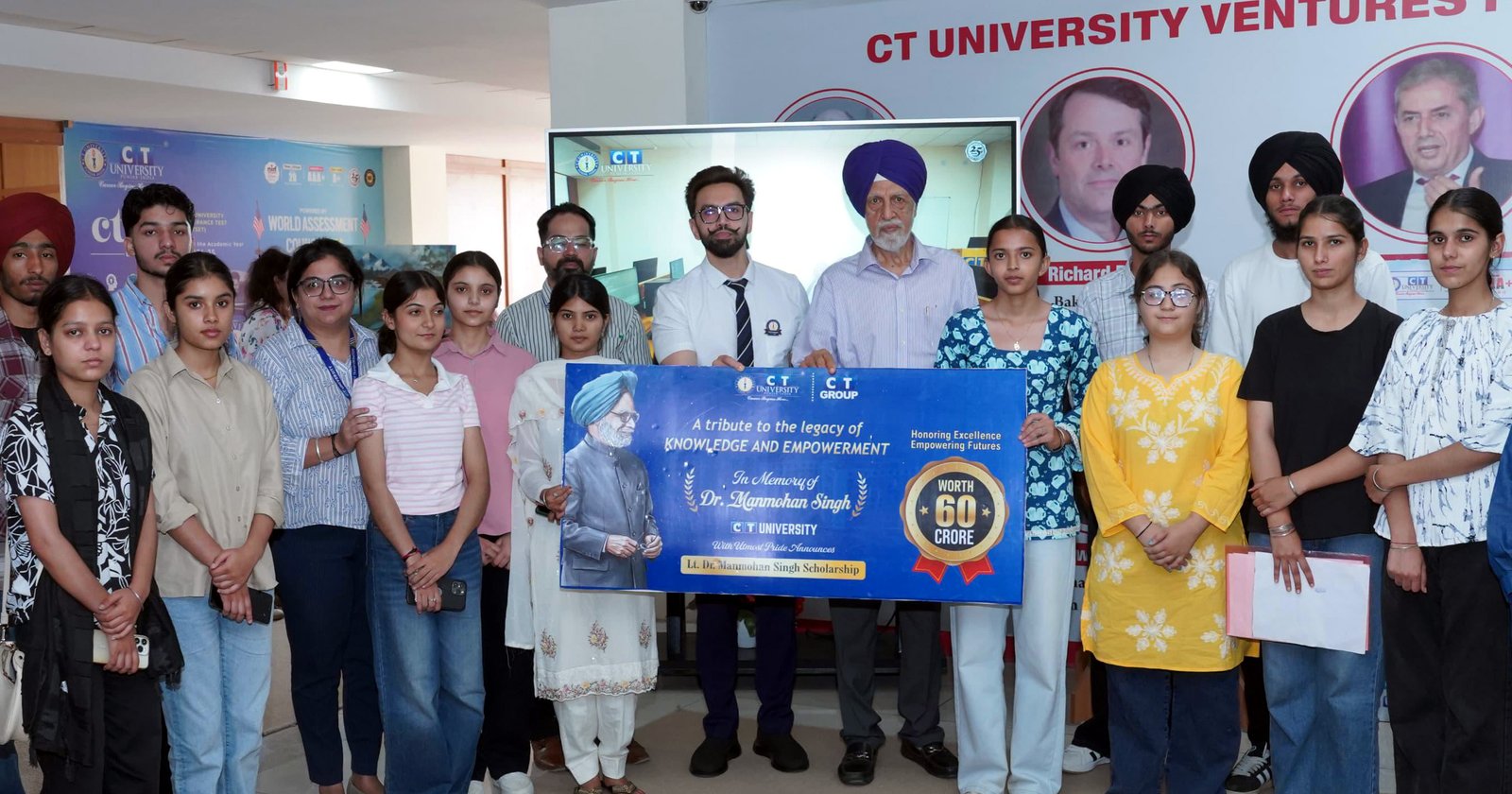 CT Group Continues Rs. 60 Crore Scholarship Initiative in Memory of Lt. Dr. Manmohan Singh
