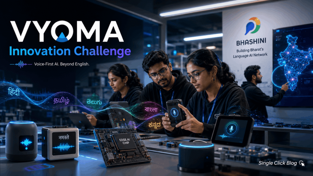 BHASHINI Launches VYOMA Challenge to Drive Multilingual AI Innovation