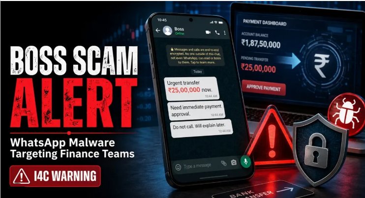 New WhatsApp Malware Scam Targets CFOs and Finance Teams, Govt Issues Warning