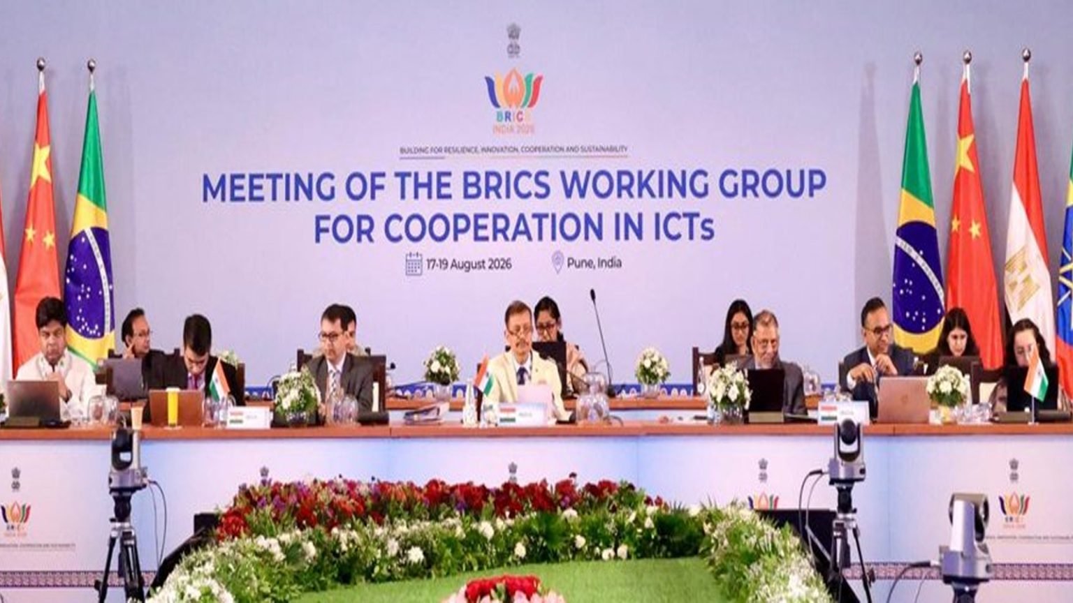 BRICS Nations Talk Digital Cooperation on Day Two of Pune Meetings