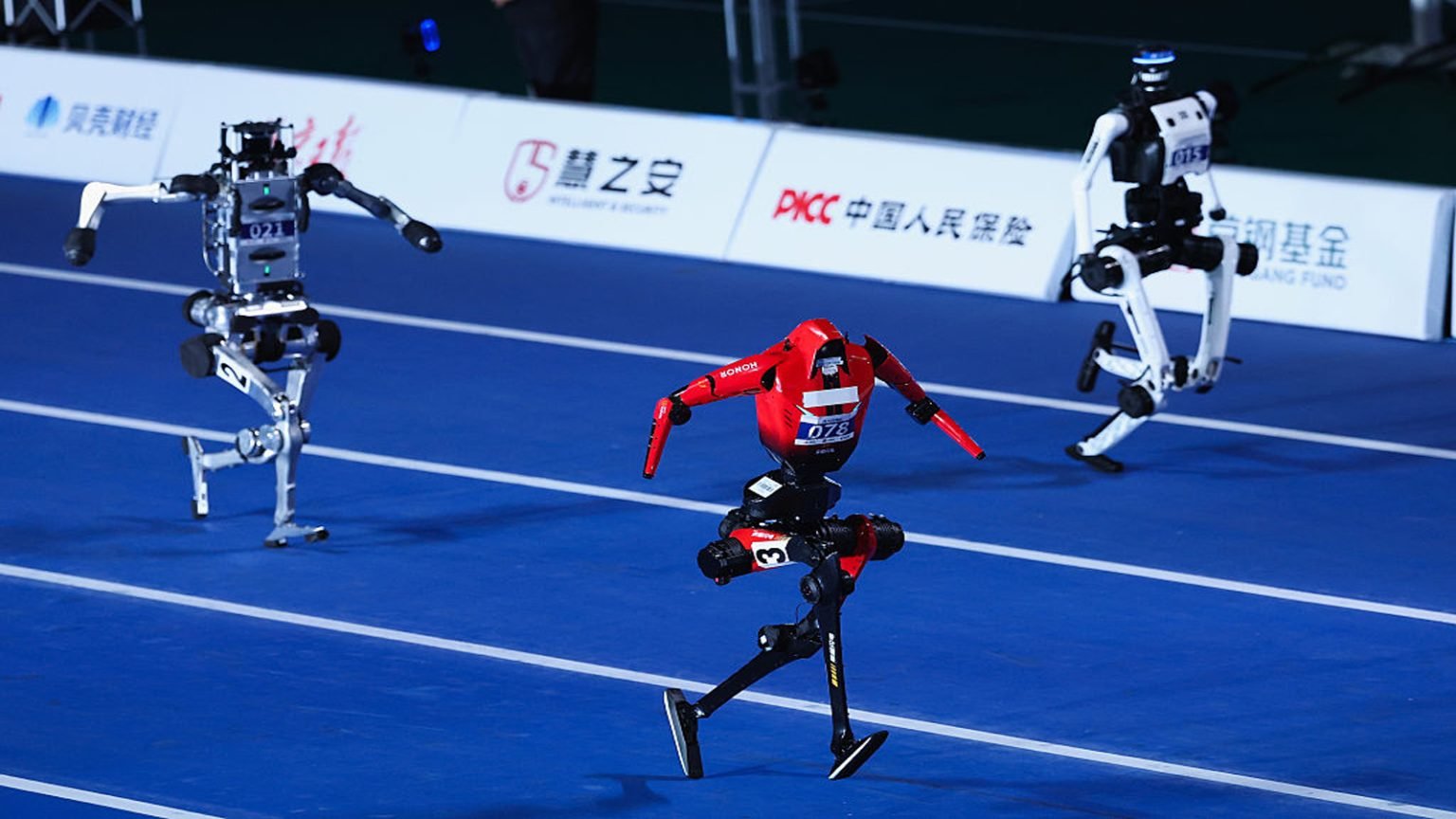 Robots Beat Human World Records in 100m Sprint and High Jump at China's Robot Games