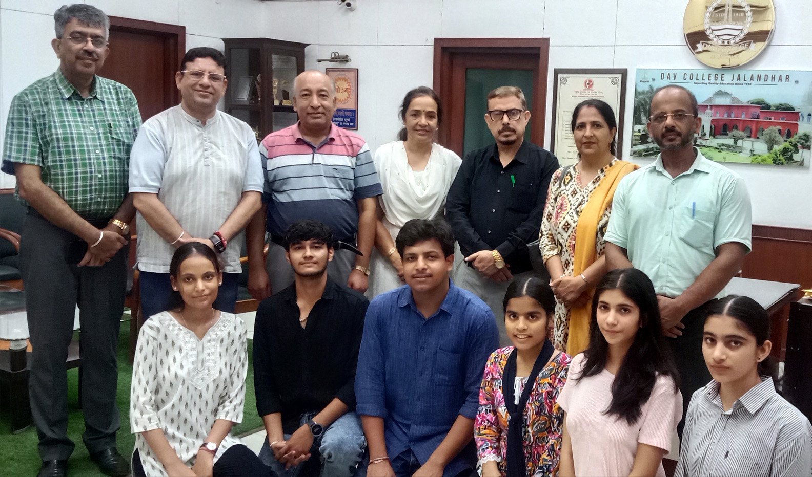 DAV College Jalandhar's Food Science & Technology Department Creates History - Students Sweep GNDU Top Positions