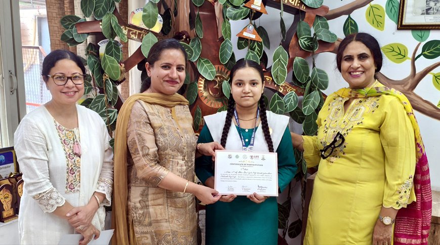 DAV College Eco Club conducts Circular Economy Workshops jointly with CDC GNDU and PSCST