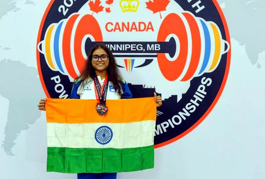 CTU Powerlifter Sneha Gharami makes Commonwealth History in Winnipeg