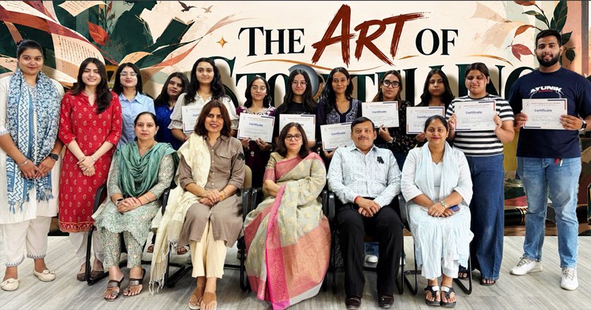 Apeejay College Organizes Storytelling Competition to Promote Creativity